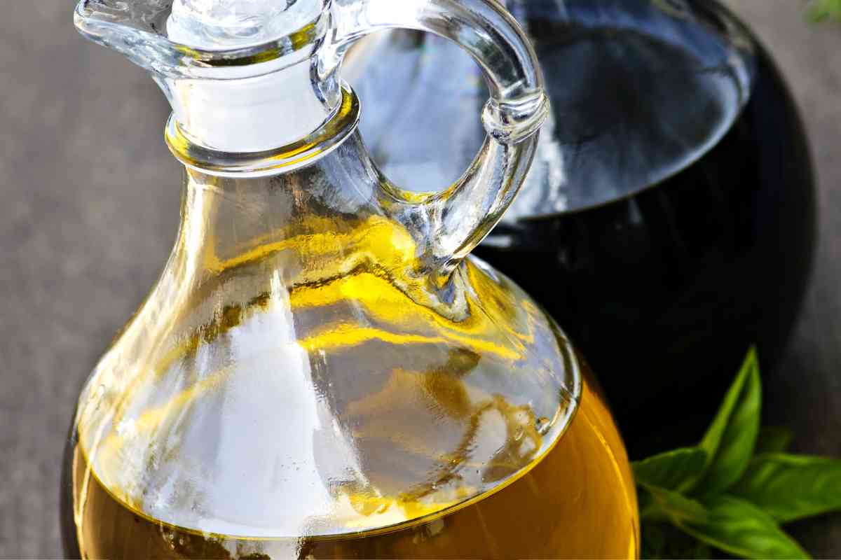 giacche pulite olio aceto
