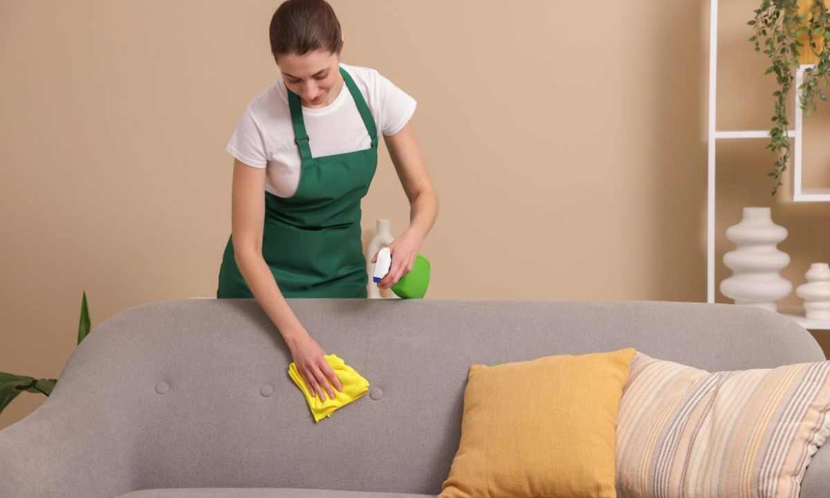 usa le tabs per lavastoviglie e un coperchio per pulire il divano